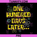 One Hundred Days Later PNG, 100 Days of School Teacher Student PNG