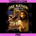 One Nation Under God PNG, 250 Years 250th Anniversary PNG