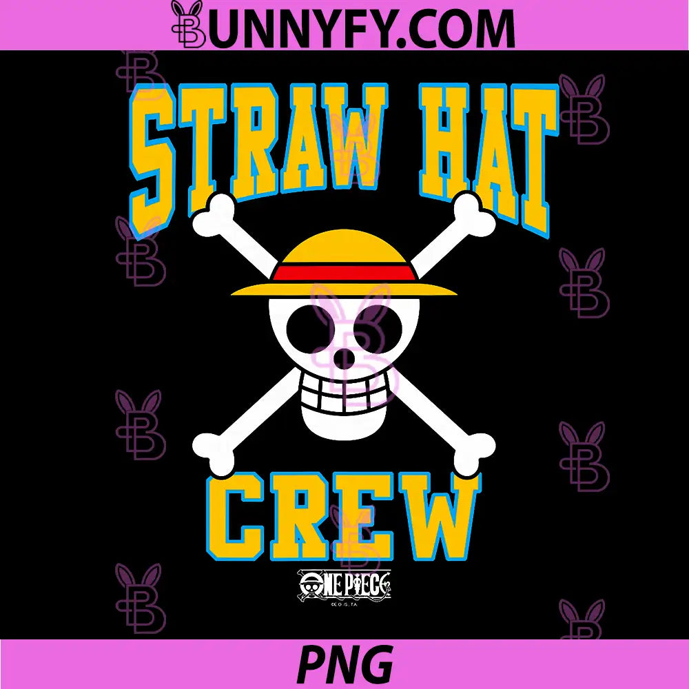 One Piece Anime PNG, Straw Hat Crew PNG, Athletic Type Jolly Rogers PNG