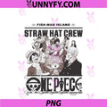 One Piece Anime Straw Hat Crew PNG, Fish Man Island PNG