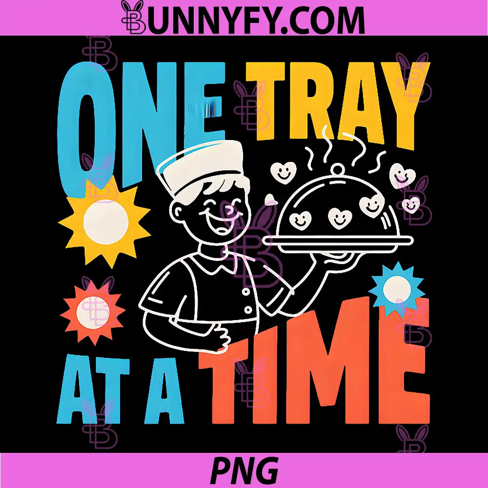 One Tray At A Time PNG, Food Service Worker Cafeteria Worker PNG 