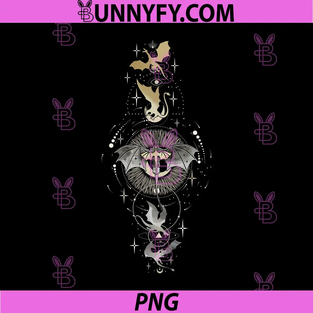 Onyx Storm Arcane Dragon Totem PNG, Vertical Celestial Magic Eye PNG
