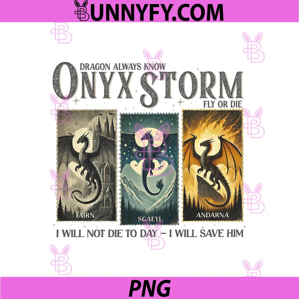 Onyx Storm Fourth Wing Dragon Collection PNG, Tairn Sgaeyl Andarna PNG