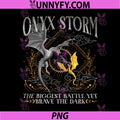 Onyx Storm Epic Dragon Design PNG, The Biggest Battle Yet PNG
