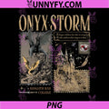 Onyx Storm Dragon Rider Artwork PNG, Dark Fantasy Bookish PNG