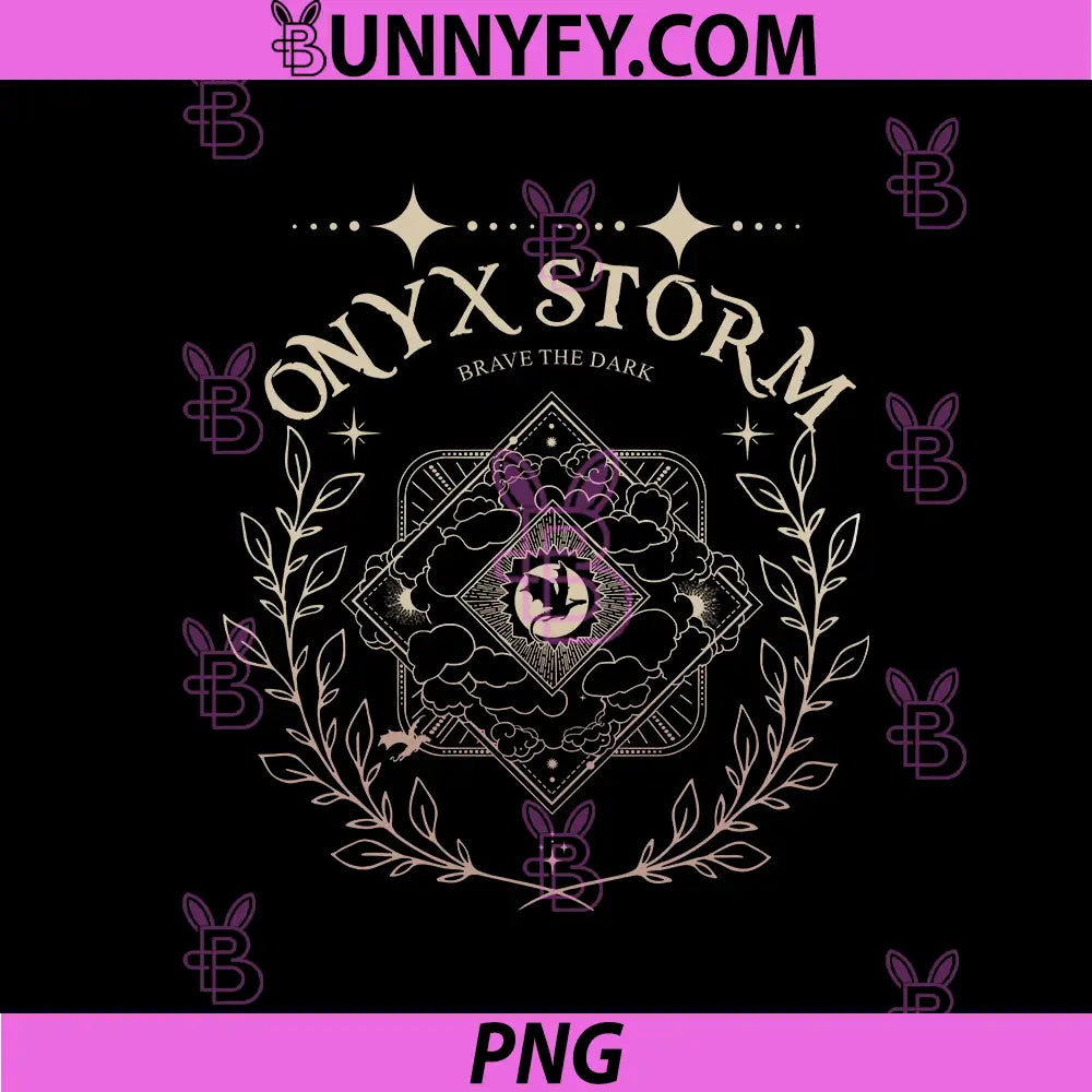 Onyx Storm Brave The Dark Crest PNG, Celestial Moon Emblem PNG