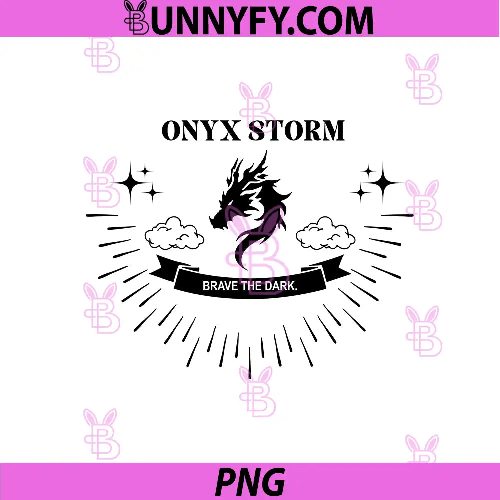 Onyx Storm Brave The Dark Minimal PNG, Dragon Silhouette Line PNG