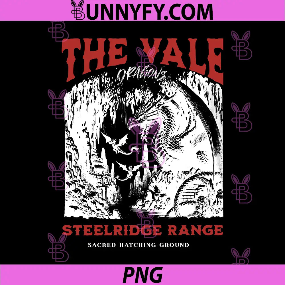 The Vale Of Dragons Dark Art PNG, Steelridge Range Fantasy PNG