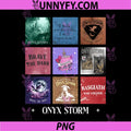 Onyx Storm Bookish Design Pack PNG, I Will Not Die Today PNG
