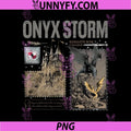 Onyx Storm Basgiath War College Art PNG, Bookish Fantasy PNG