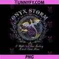Onyx Storm Dragon Crest PNG, Brave The Dark PNG