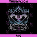 Onyx Storm Brave The Dark PNG, Fantasy Dragon Emblem PNG
