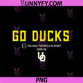 Oregon Ducks PNG, College Football Playoff Text Slogan 2025 PNG