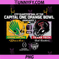 Oregon Ducks vs Texas Tech Red Raiders PNG, CFP Orange Bowl 2026 PNG