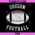 Oregon Football PNG, Distressed Vintage 80's PNG, Throwback Classic PNG