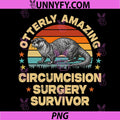 Otterly Amazing Circumcision Surgery PNG, Survivor Recovery Otter PNG