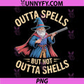 Outta Spells But Not Outta Shells PNG, Funny Fantasy PNG