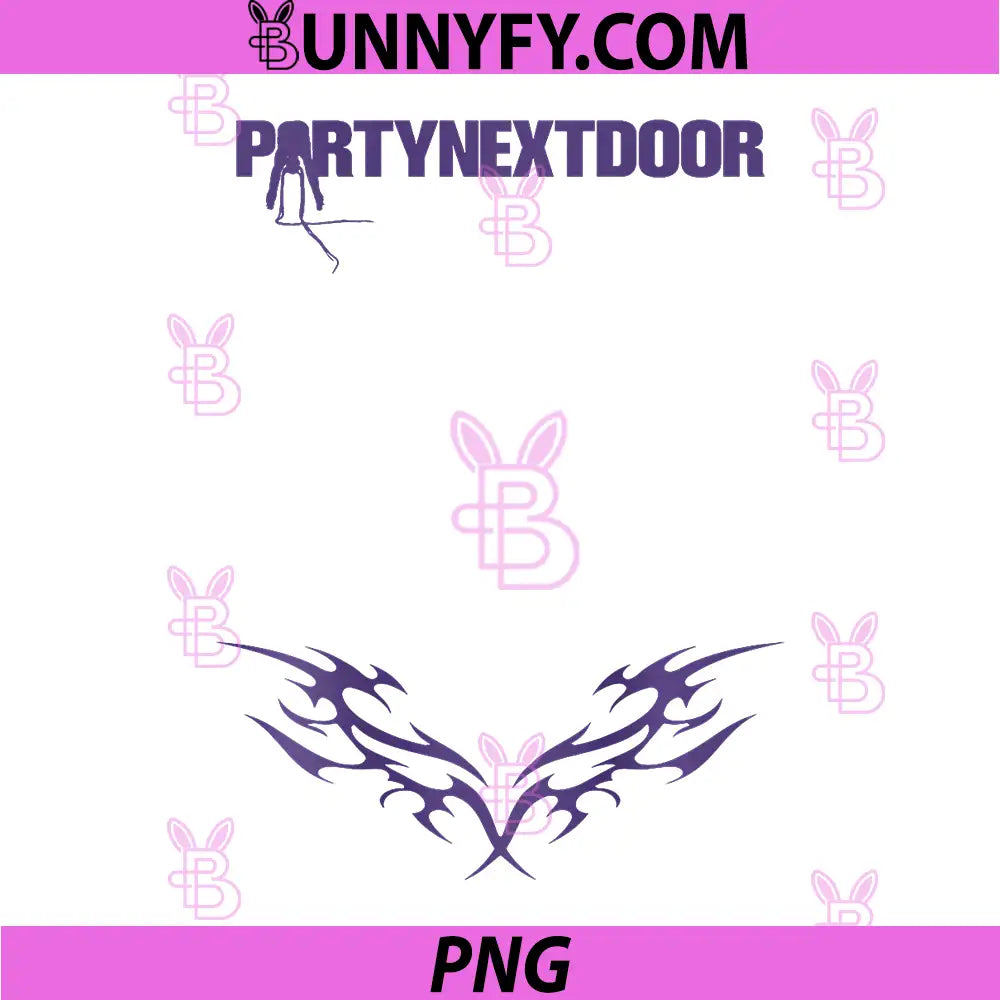 PARTYNEXTDOOR PNG, Pose Star Graphic PNG
