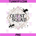 Quest Squad Mystic Dragon Badge PNG, Fantasy Crest PNG