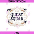 Quest Squad Fantasy Emblem With Dragons PNG, Mystic Cloud Crest PNG