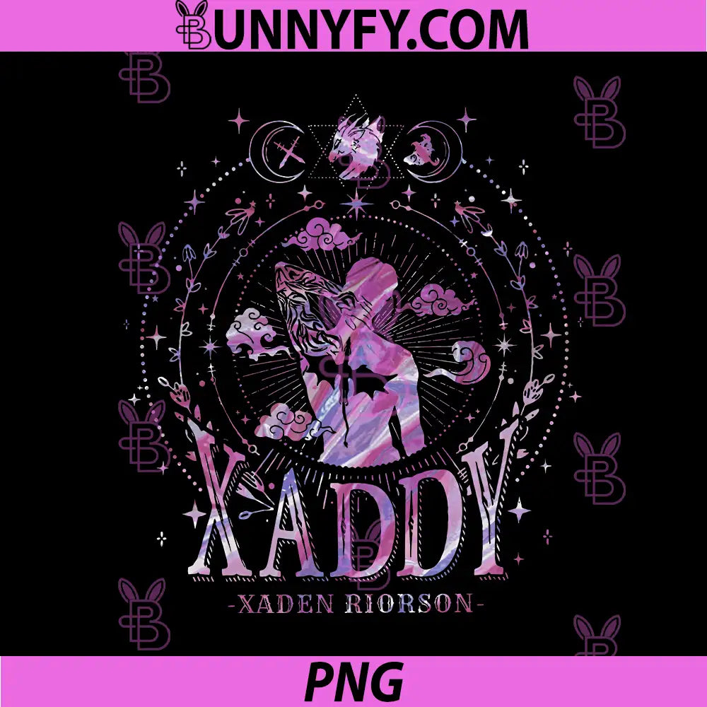 Xaddy Xaden Riorson Wolf Moon Art PNG, Mystic Fantasy Emblem PNG