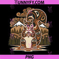Pacific Northwest Squirrel Native PNG, American Tribal Style Art PNG