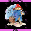 Bear Looking For Adventure PNG, Cute Traveling Bear Illustration PNG