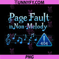 Page Fault in Non-Melody PNG, IT Reboot Music Error Joke PNG