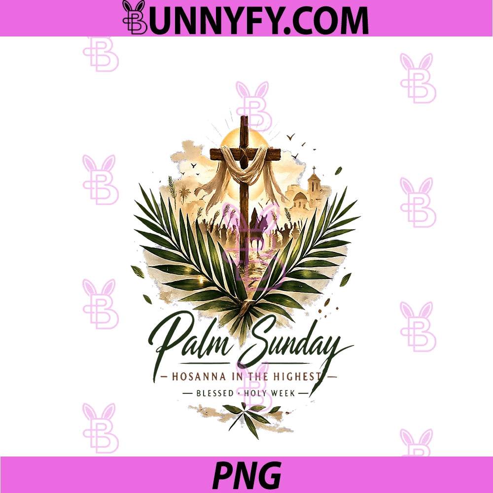 Palm Sunday PNG, Hosanna In The Highest Christian Faith PNG