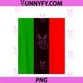 Pan African UNIA Flag PNG, Black Liberation Flag Afro-American PNG