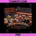 Patriotic Ducks of Freedom 250 Years PNG, Quackin Funny Duck PNG