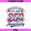 Patriotic Eagle USA 250th PNG, Freedom July Independence PNG