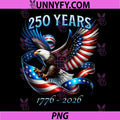 Patriotic Eagle And Flag PNG, 250 Years 1776-2026 PNG