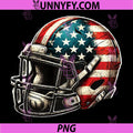 Patriotic Football 4th of July USA PNG, American Flag PNG