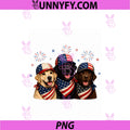 Patriotic Labrador Retrievers PNG, 4th Of July Dog Lover PNG
