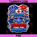 Patriotic Nurse Hero Graffiti Art PNG