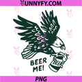 Patriotic USA Beer Drinking Eagle PNG, Patriotism Beer PNG