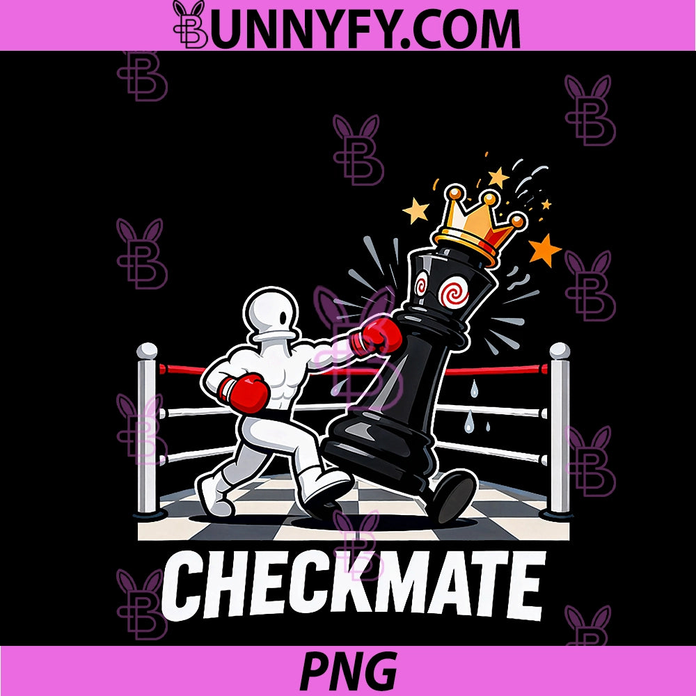 Pawn Boxer Knockout King PNG, Chess Match Sports Art PNG