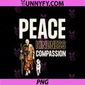 Peace Kindness Compassion PNG, Walk For Peace Monk & Aloka Dog PNG