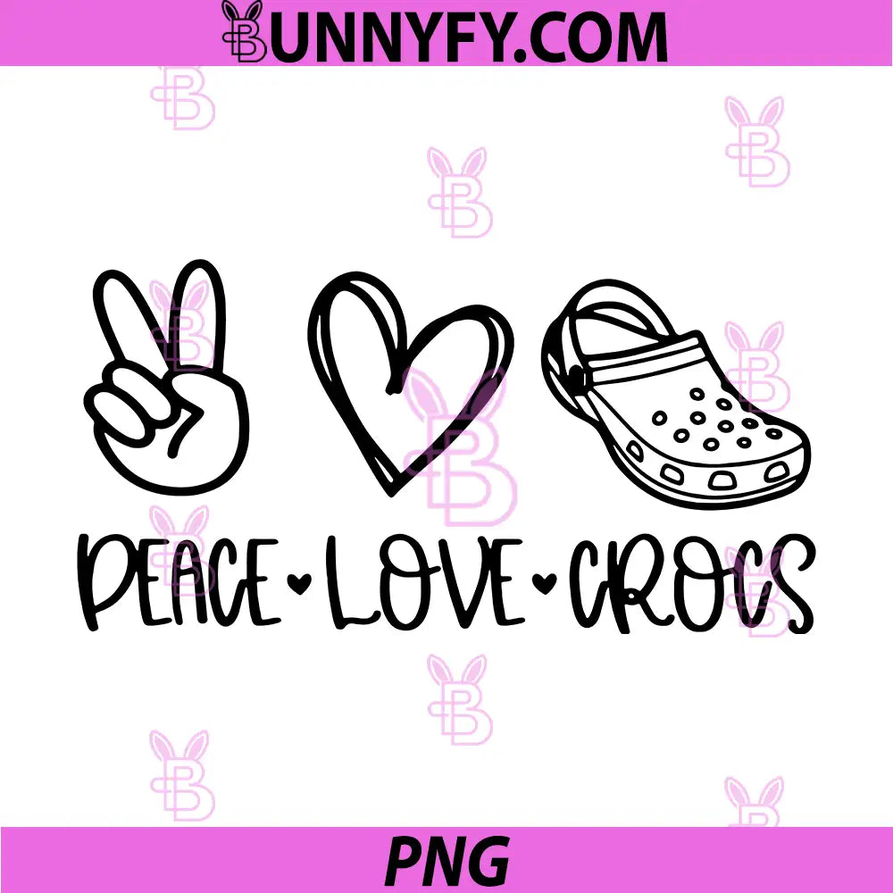 Peace Love Crocs Svg, Peace Love Svg,Peace Love Saying Svg