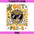 Peace Out Pre K Camo PNG, Last Day Senior Graduation PNG