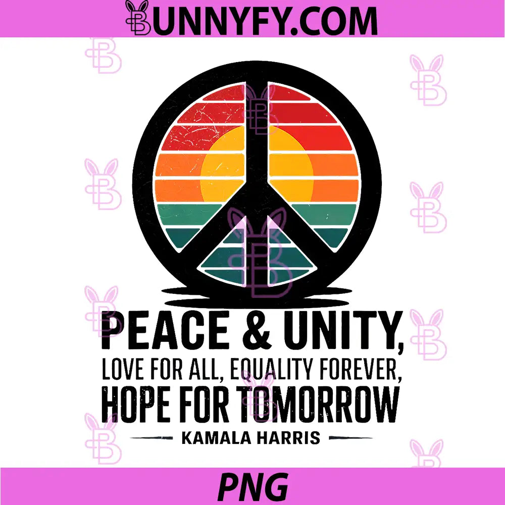 Peace Unity Love for All PNG, Equality Forever Hope for Tomorrow PNG