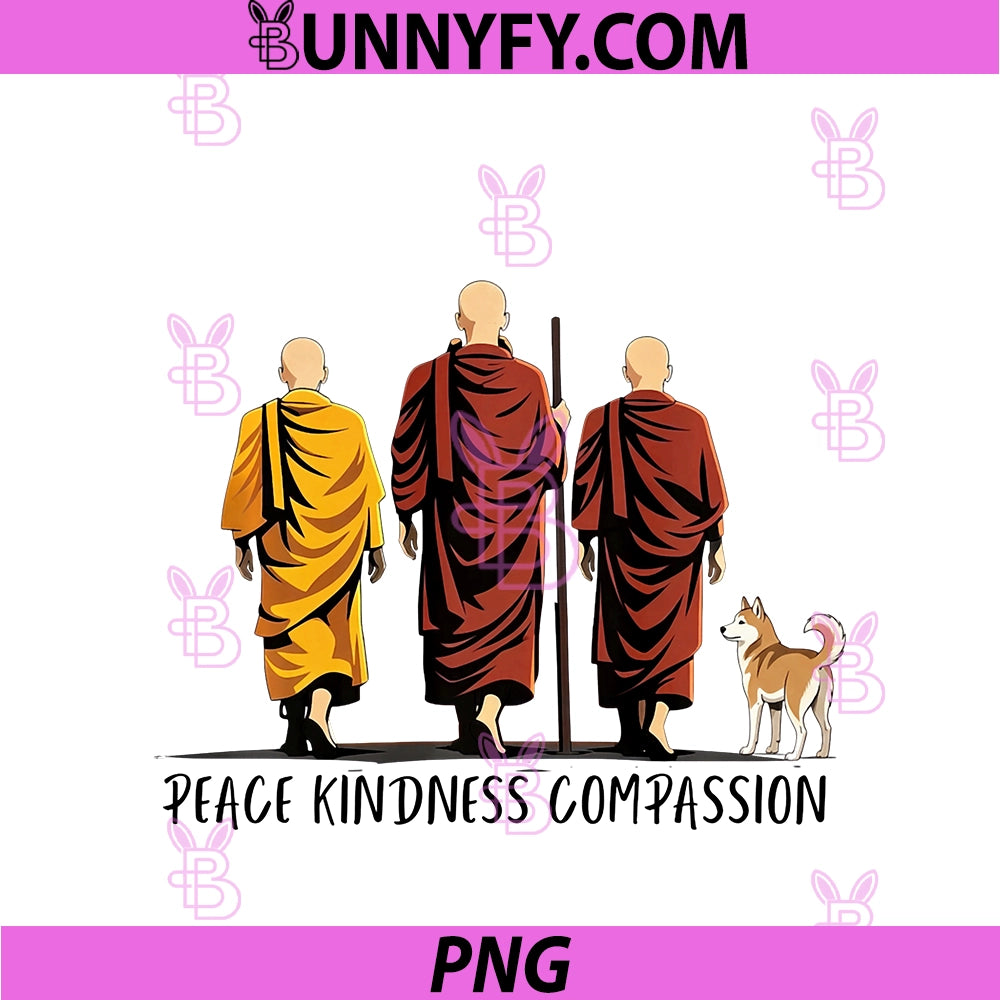 Peace Walk Buddhist Monks Walking PNG, Symbol Of Unity Compassion PNG