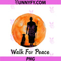 Peace Walking Monks And Aloka Dog PNG, Walk For Peace PNG
