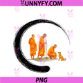 Peace Walking Monks PNG, Minimalist Mindfulness Zen Art PNG