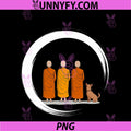 Peace Walking Monks PNG, Minimalist Zen Art PNG