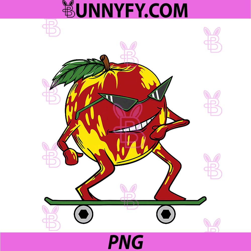 Peach On PNG, Skateboard PNG
