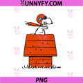 Snoopy Flying Ace Cartoon PNG, Snoopy On Doghouse Aviator PNG