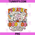 Pediatric Boo Boo Crew PNG, Medical Ghost Crew PNG