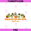 Pediatric Boo Boo Crew PNG, Pediatric Nurse PNG